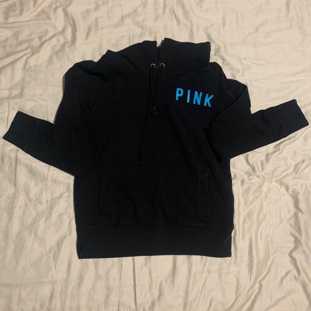 PINK / Victoria’s Secret Women’s Black Hoodie
